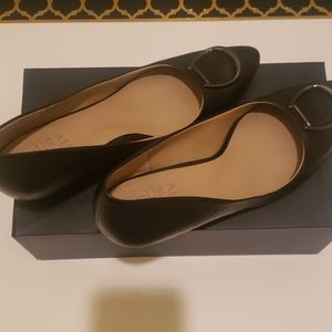 Naturalizer - Caprice Black Leather Shoes